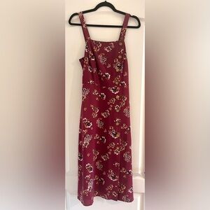 Floral Button-Down Dress